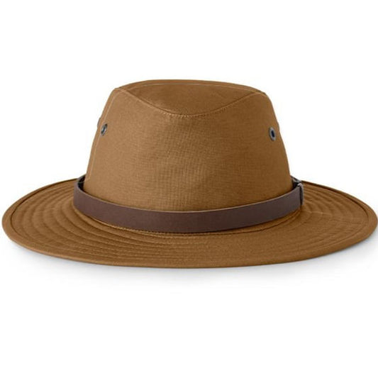  Tilley Waxed Rugged Fedora - British Tan