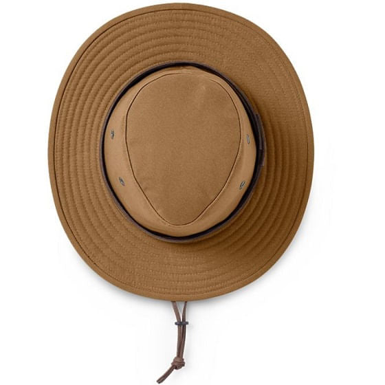  Tilley Waxed Rugged Fedora - British Tan