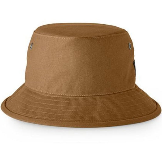 Tilley Waxed Cotton Bucket Hat - British Tan