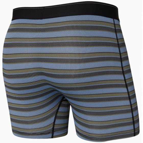  Saxx Quest Boxerbrief With Fly - Solar Stripe-Twilight