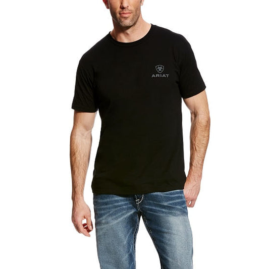  Ariat Men's Corporate Tee - Black