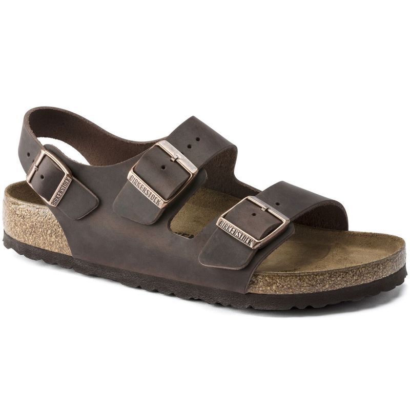  Birkenstock Milano Habana Oiled Leather (034871)
