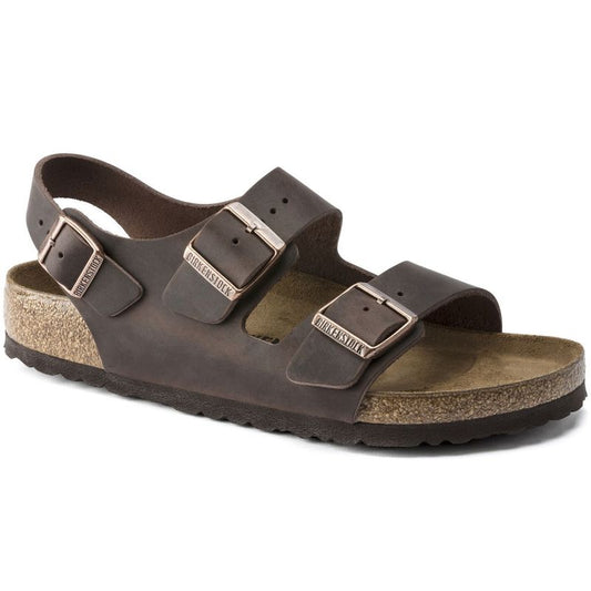  Birkenstock Milano Habana Oiled Leather (034871)