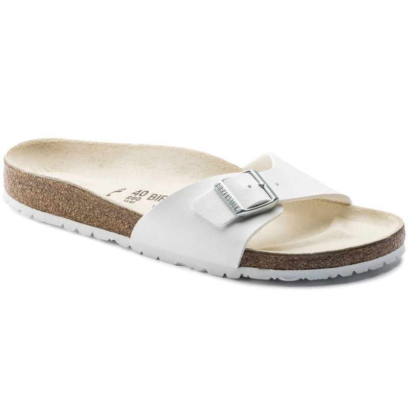 Birkenstock Madrid Birko-Flor White (040733)