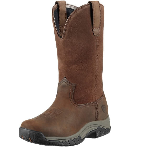  Ariat Women's Terrain Pull On Waterproof Boot - Distressed Brown