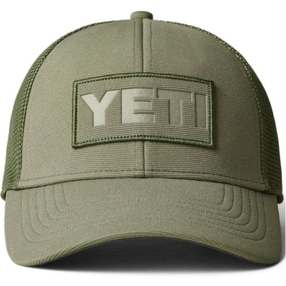  Yeti Patch Trucker Cap - Olive On Olive