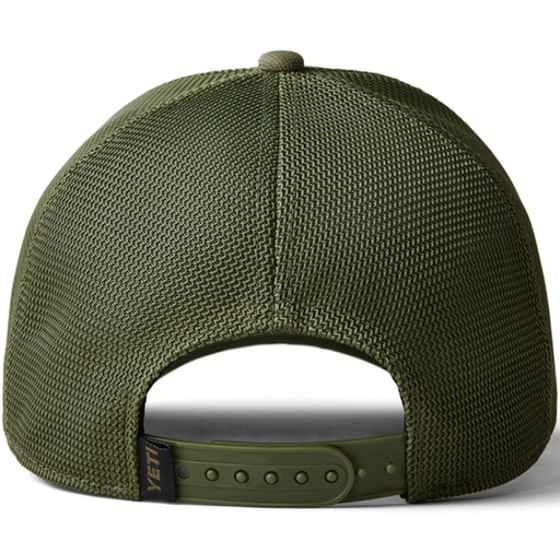  Yeti Patch Trucker Cap - Olive On Olive