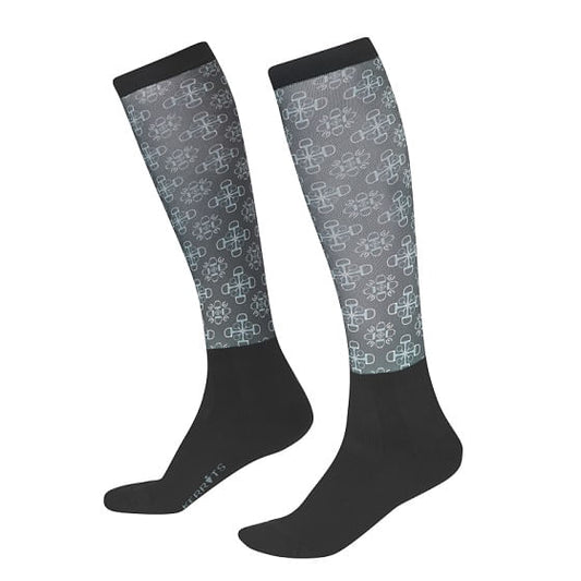  Kerrits Kids Dual Zone Boot Socks - Spruce Bit Of Frost