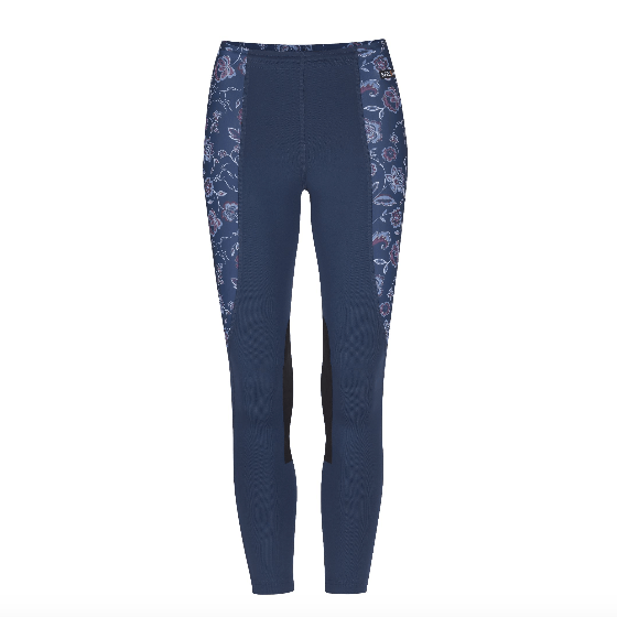  Kerrits Kids Performance Tight - Admiral Winter Bloom