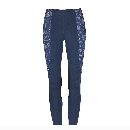  Kerrits Kids Performance Tight - Admiral Winter Bloom