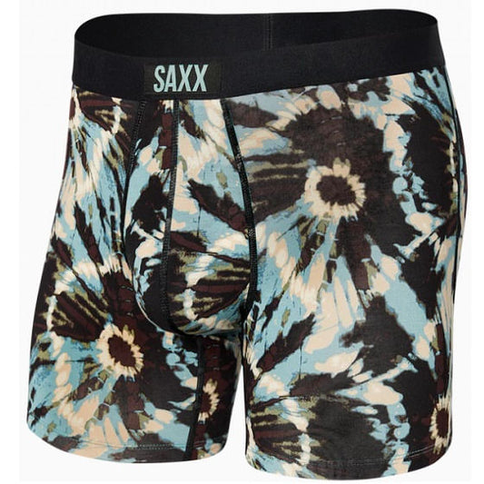  Saxx Men's Vibe Boxer Brief - Earthy Tie Dye