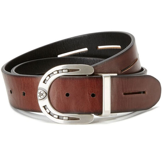  Ariat Unisex Regal Reversible Belt - Black/Brown