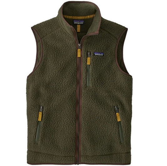  Patagonia Men's Retro Pile Fleece Vest - Basin Green