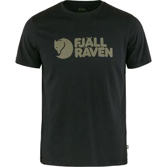  Fjallraven Men's Logo T-shirt Black