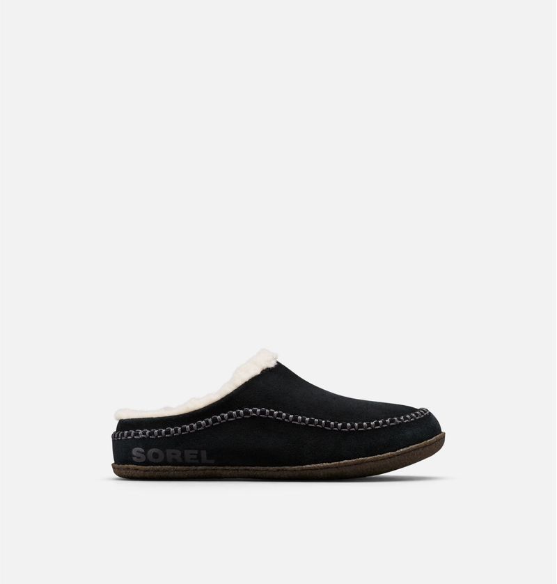  Sorel Men's Falcon Ridge II Slippers - Black/Dark Stone