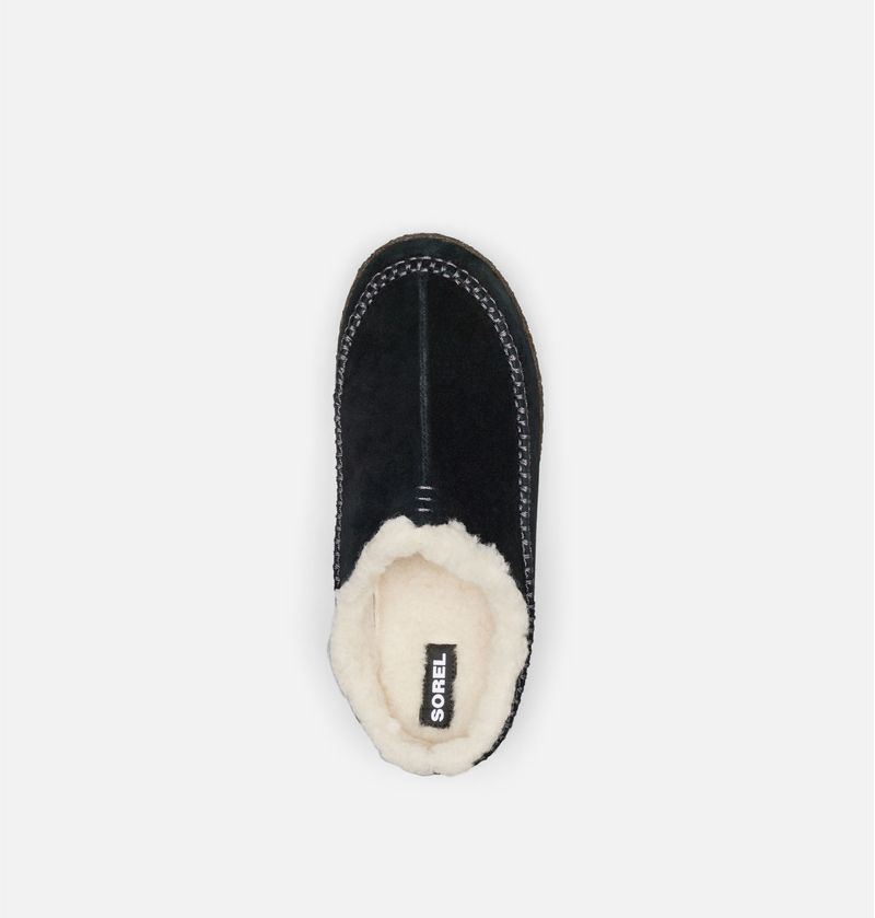  Sorel Men's Falcon Ridge II Slippers - Black/Dark Stone