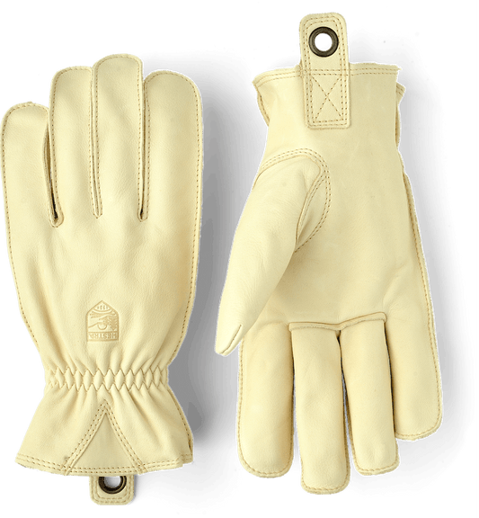  Hestra Men's Ecocuir Unlined 5-finger Glove - Natural Brown