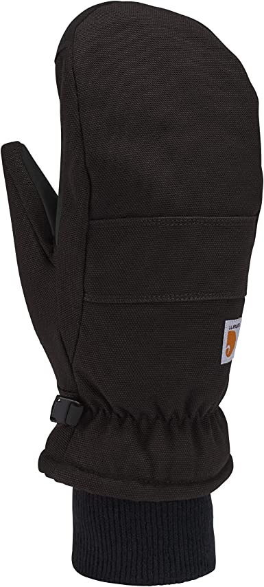  Carhartt Women's Synthetic Leather Knit Cuff Mitt - Black