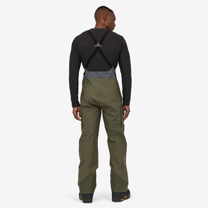  Patagonia Men's Snowdrifter Bibs - Basin Green