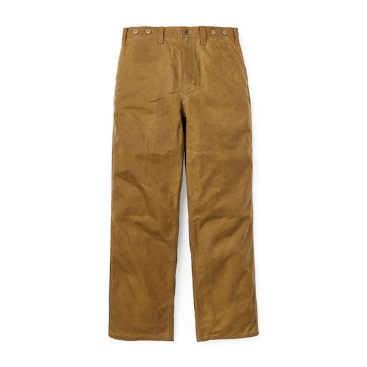  Filson Men's Oil Finish Single Tin Cloth Pants - Dark Tan