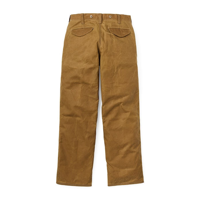  Filson Men's Oil Finish Single Tin Cloth Pants - Dark Tan