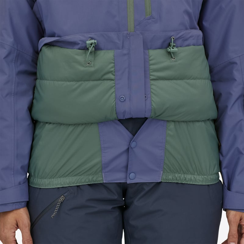  Patagonia Women's Insulated Powder Town Jacket - Current Blue