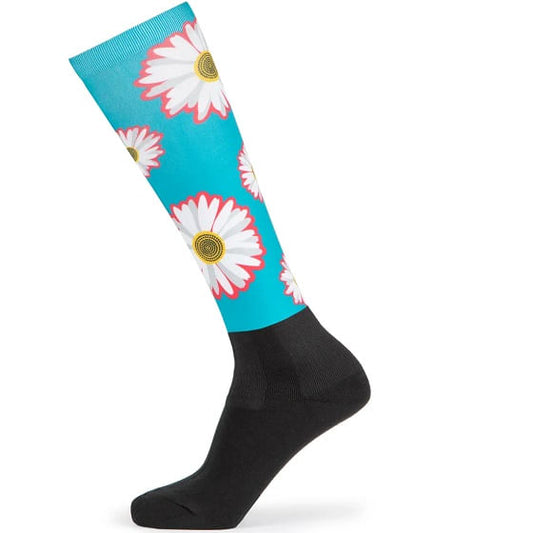  Shires Aubrion Women's Hyde Park Cross Country Socks - Daisy