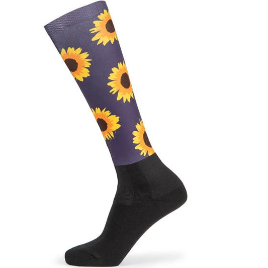  Shires Aubrion Kids' Hyde Park Cross Country Socks - Sunflower