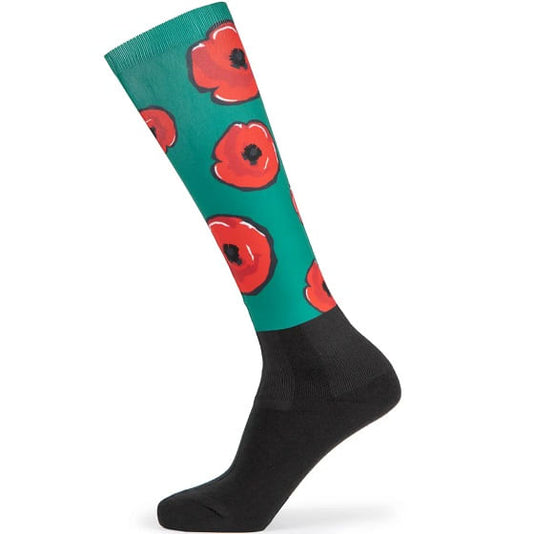  Shires Aubrion Kids' Hyde Park Cross Country Socks - Poppy