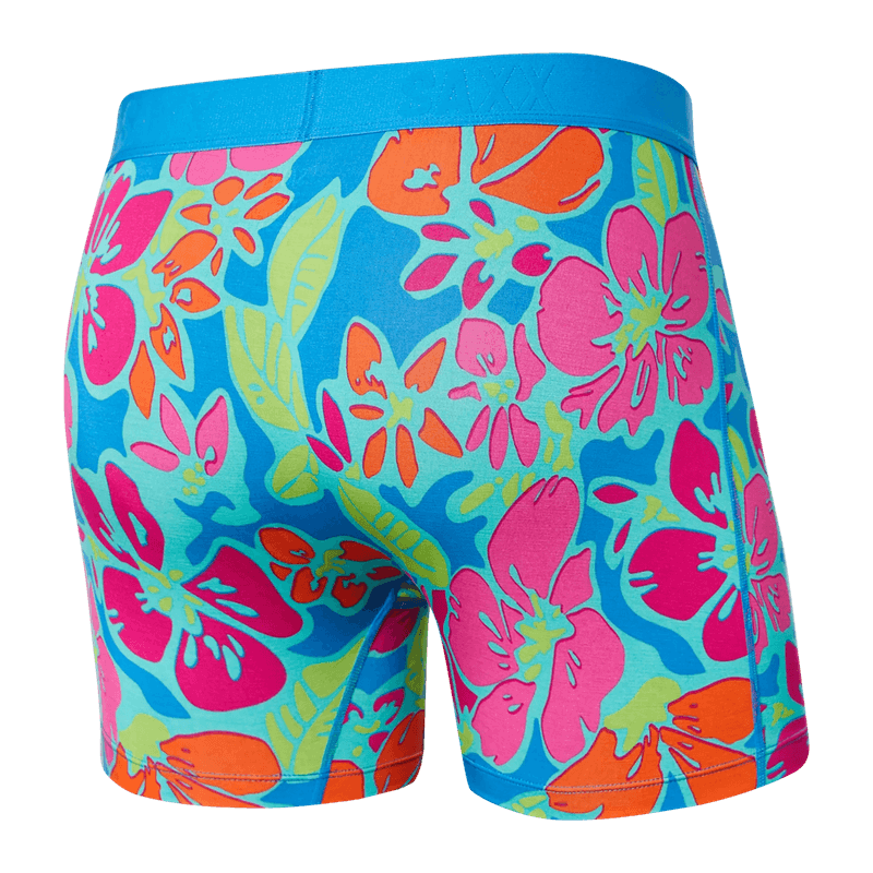 Saxx Men's Vibe Boxer Brief Fly - Island Soul - Multi (SXBM35-ISM)