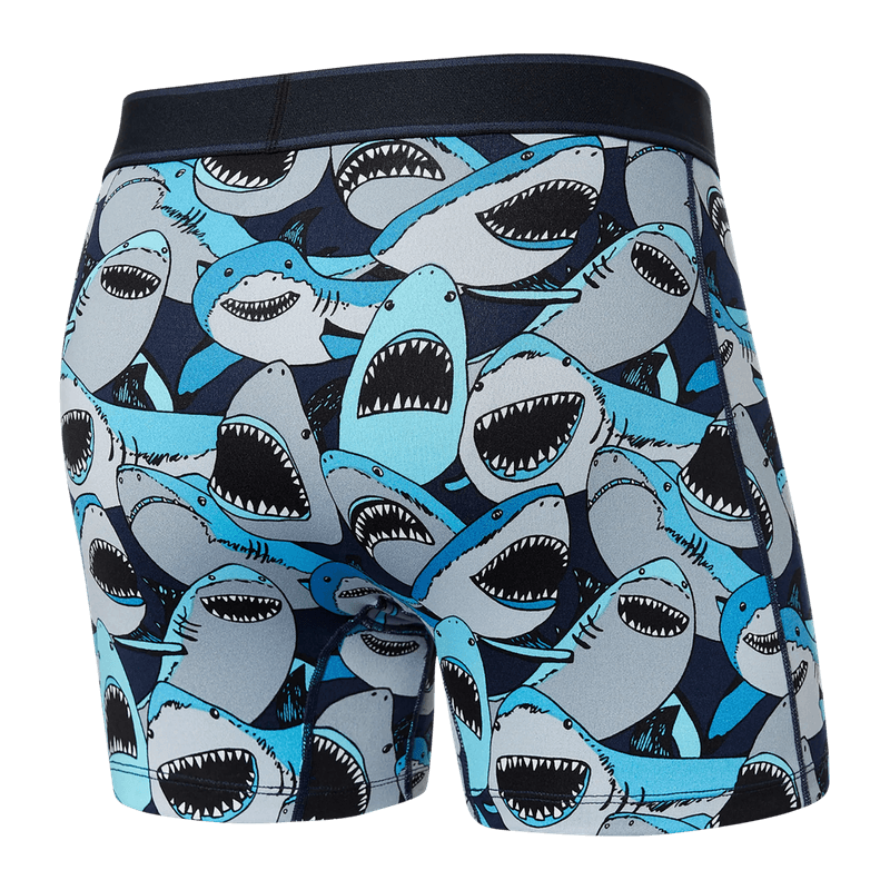  Saxx Men's Daytripper Boxer Brief Fly - Camo/Navy (SXBB11F-STN)