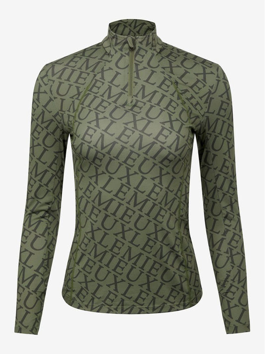  Lemieux Women's Fleur Base Layer - Moss