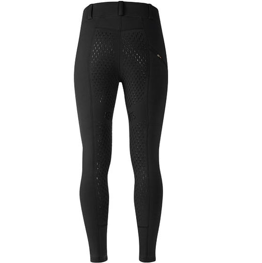  Kerrits Women's Powerstretch Pocket Full Seat - Black