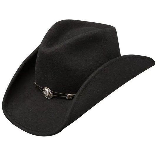  Stetson Hollywood Drive Shapeable Wool Felt Western Hat - Cordova