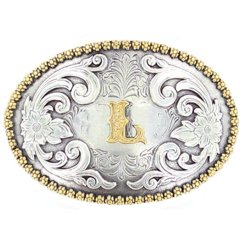  M & F BUCKLE INITIAL-L
