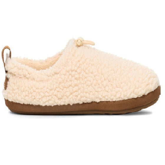  Ugg Women's Plushy Slipper - Natural/Chestnut