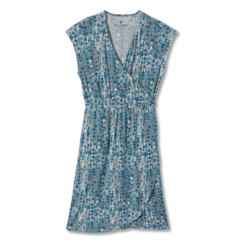  Royal Robbins Women's Noe Cross-Over Dress - Adriatic