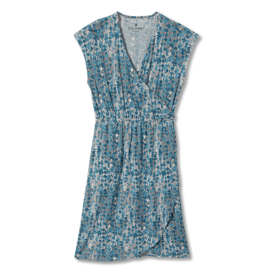  Royal Robbins Women's Noe Cross-Over Dress - Adriatic