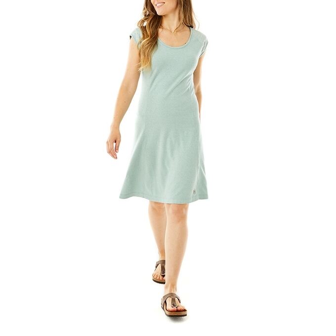  Royal Robbins Women's Flynn Scoop Neck Dress - Blue Surf