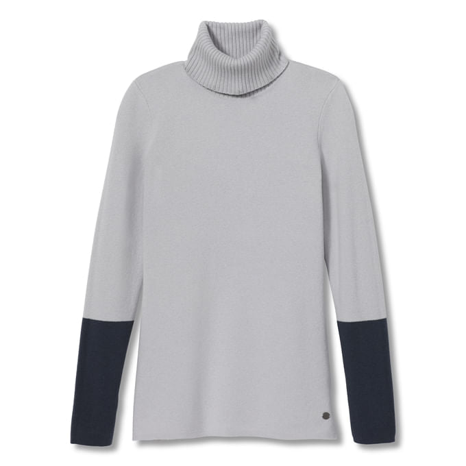  Royal Robbins Women's All Season Turtleneck - Icy Grey