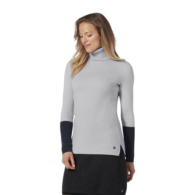  Royal Robbins Women's All Season Turtleneck - Icy Grey