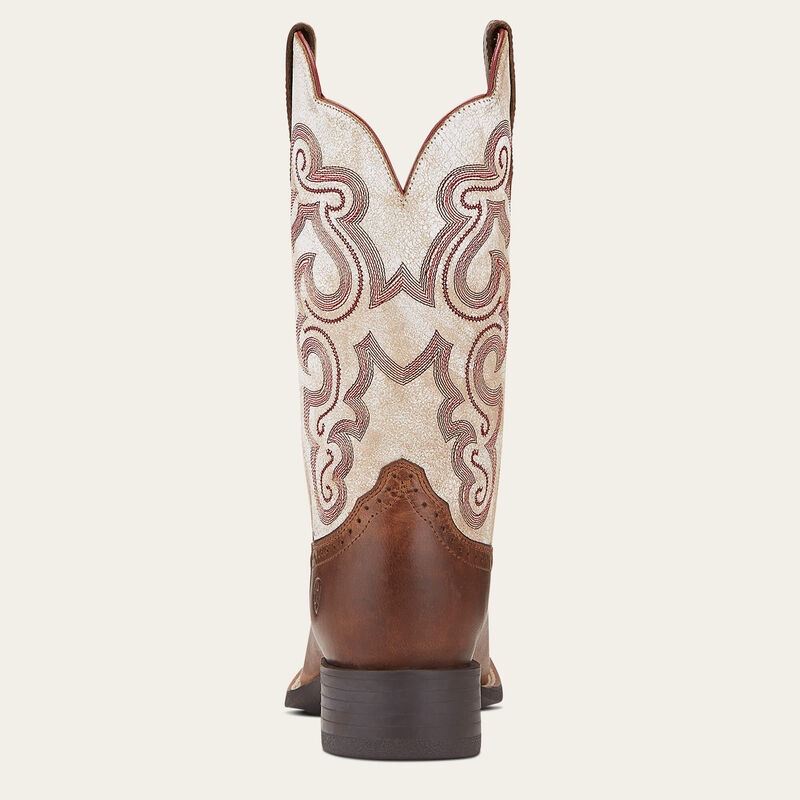  Ariat Women's Quickdraw - Sandstorm/ White