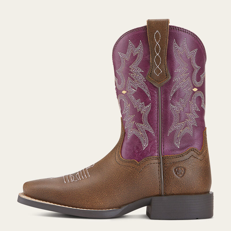  Ariat Kids' Tombstone - Vintage Bomber Brown