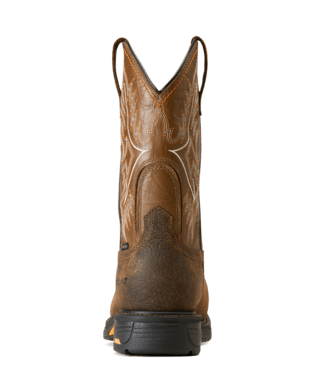  Ariat Men's Workhog Square 400G CSA - Bruin Brown