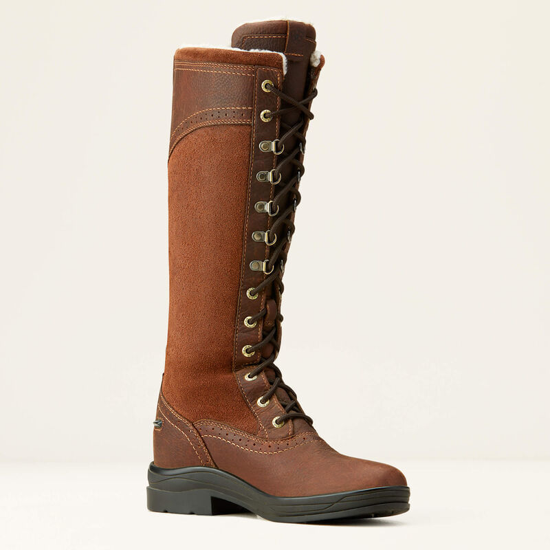  Ariat Women's Wythburn II Tall Waterproof Boots - Dark Brown