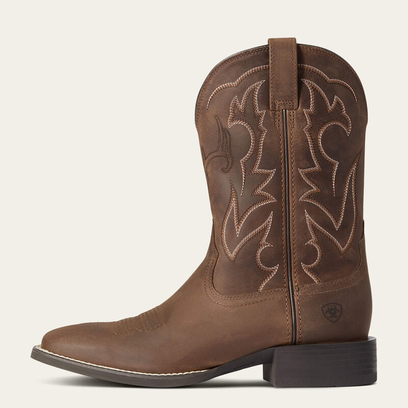  Ariat Men's Sport Outdoor Western Boot (10038330) - Distressed Brown
