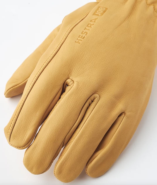  Hestra Unisex Unlined Drivers' Work Gloves - Yellow