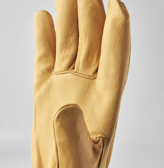  Hestra Unisex Unlined Drivers' Work Gloves - Yellow