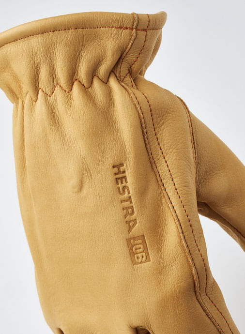  Hestra Insulated Drivers' Leather Work Gloves - Yellow