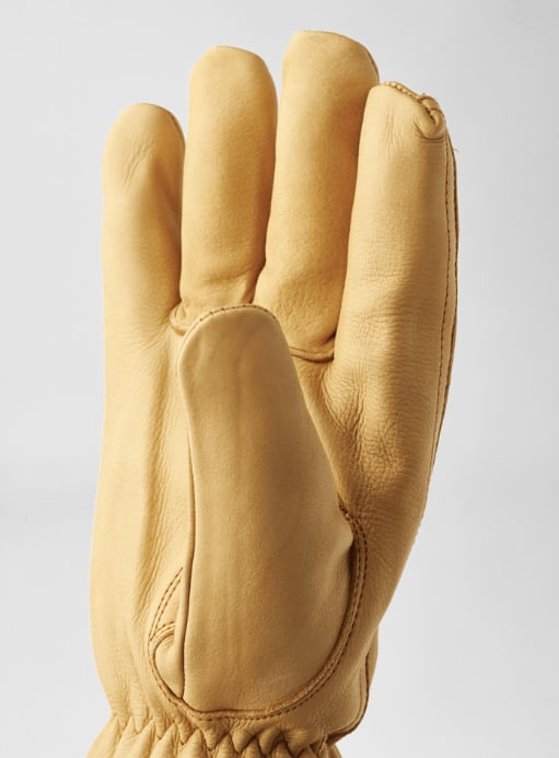  Hestra Insulated Drivers' Leather Work Gloves - Yellow